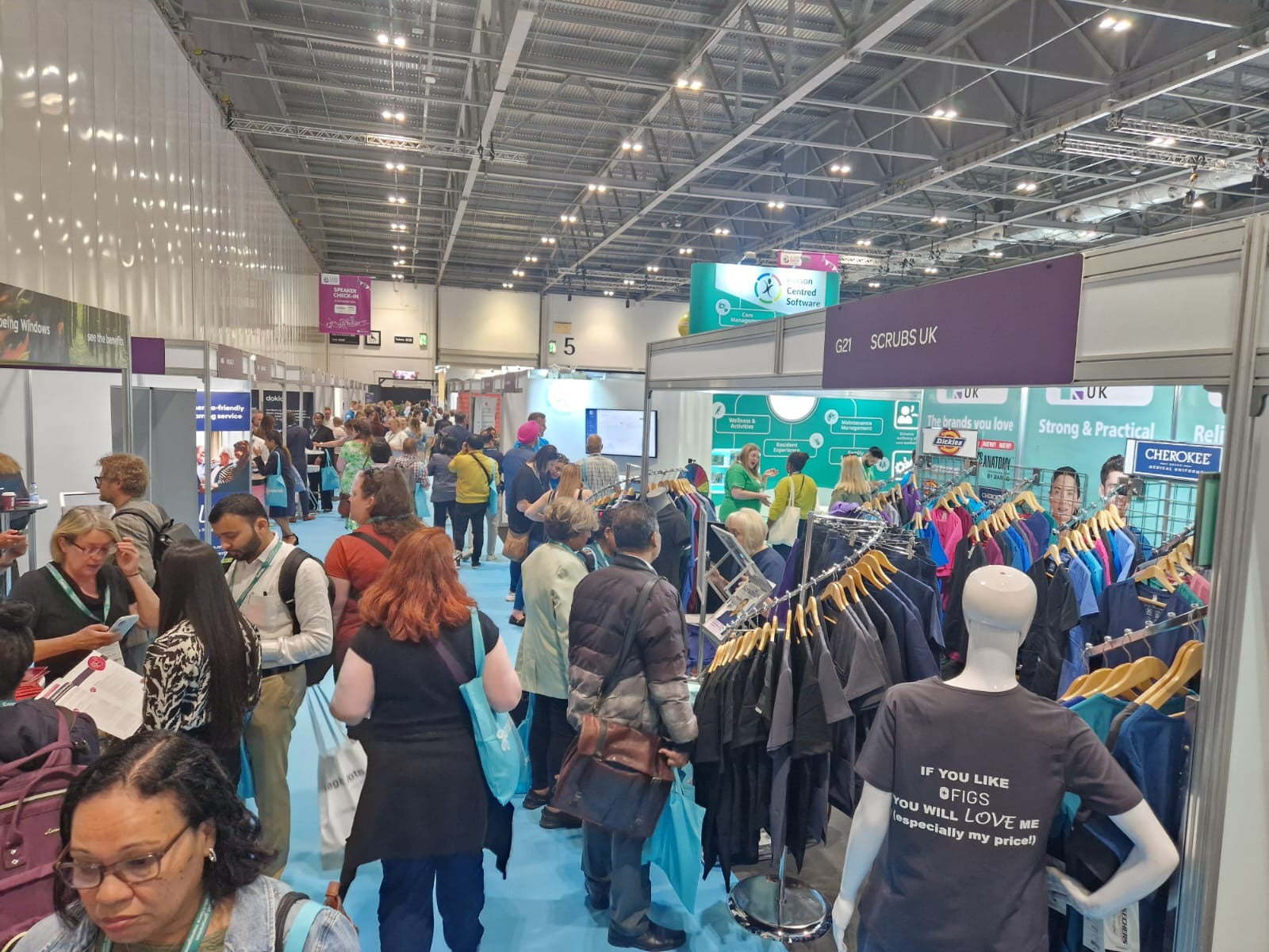ScrubsUK.com: It was great to meet you at the London Care Show at the Excel 2025