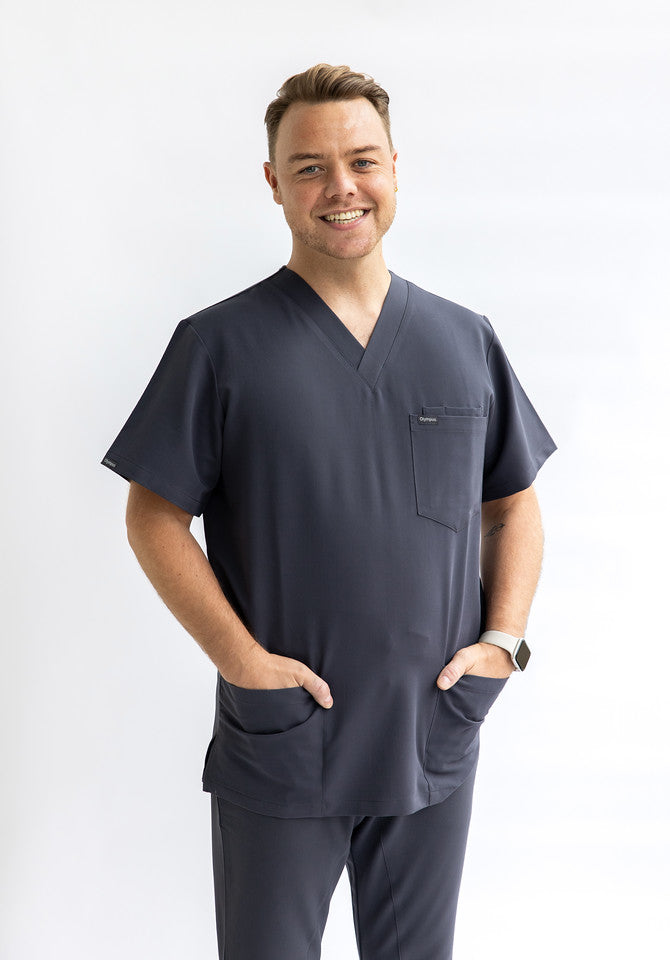 Olympus mens Apollo scrub top