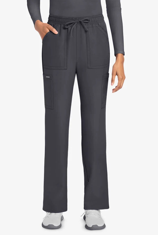 Cherokee Workwear Originals Ultra Women's 4-Pocket Drawstring Cargo Scrub Pants (CKE272A)