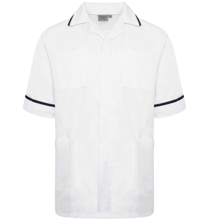 Behrens Male Healthcare Tunic (Whites) - NCMT