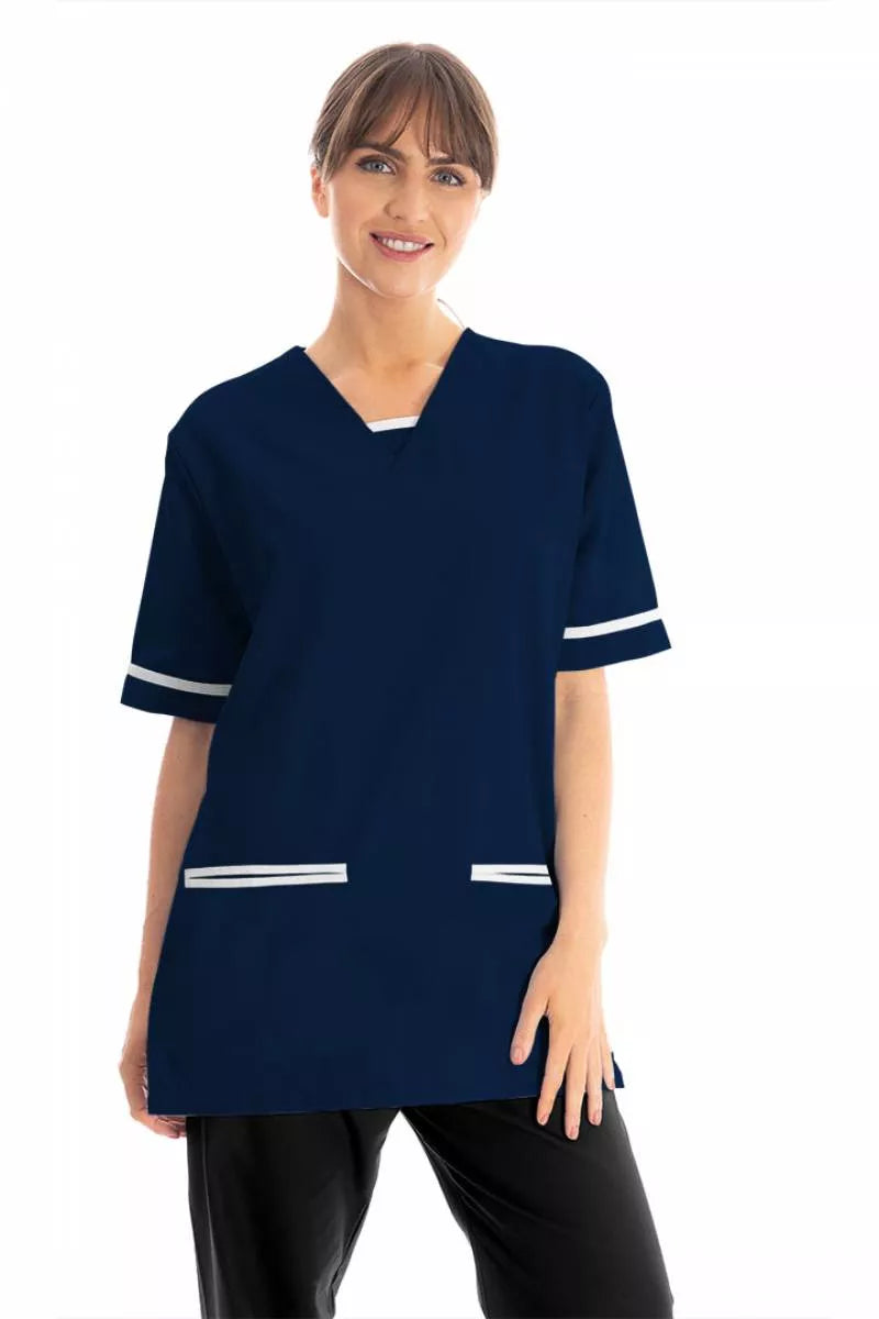 Key Scrubs Lightweight Scrub Top (White Trim) 534LW