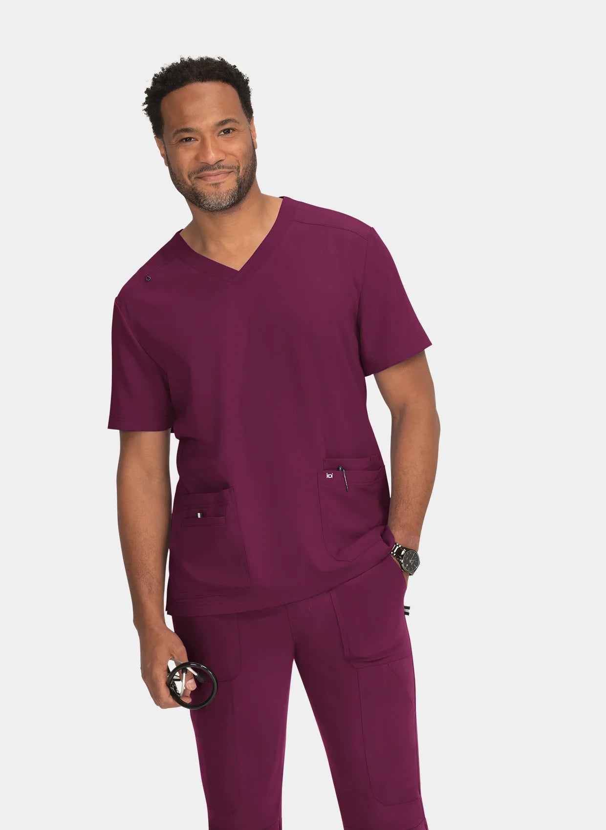Koi Next Gen Free to be mens scrub top