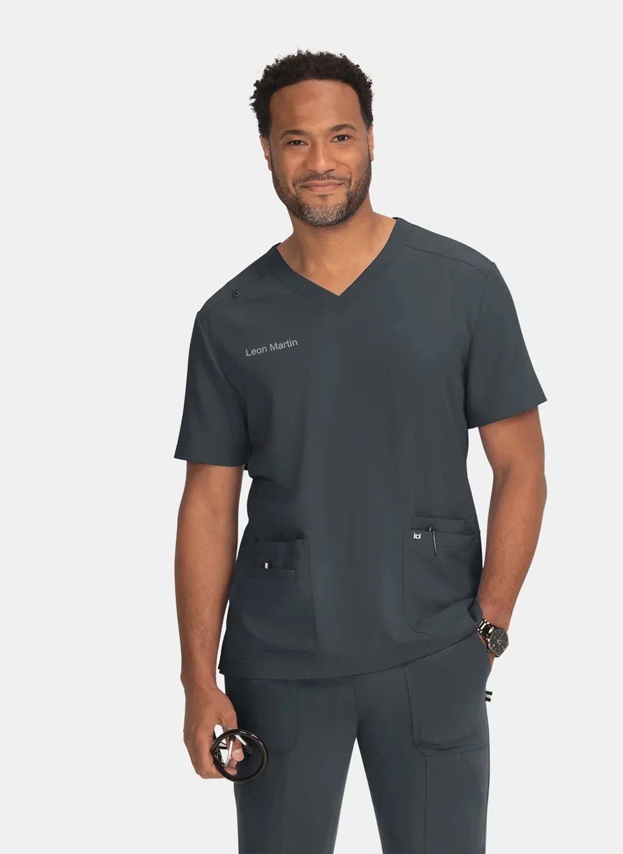 Koi Next Gen Free to be mens scrub top