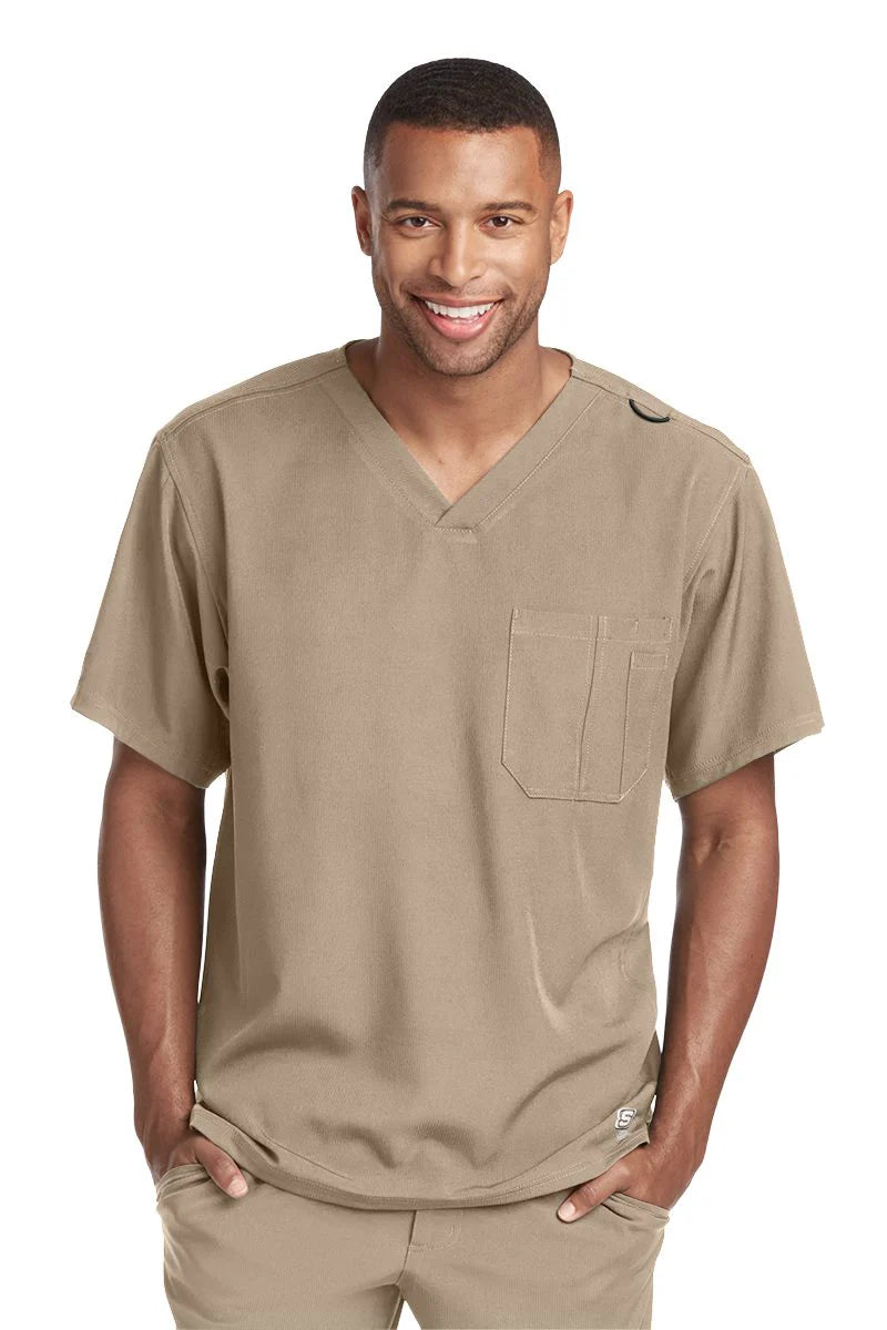 Skechers Mens Structure Crossover Scrub Top SK0112