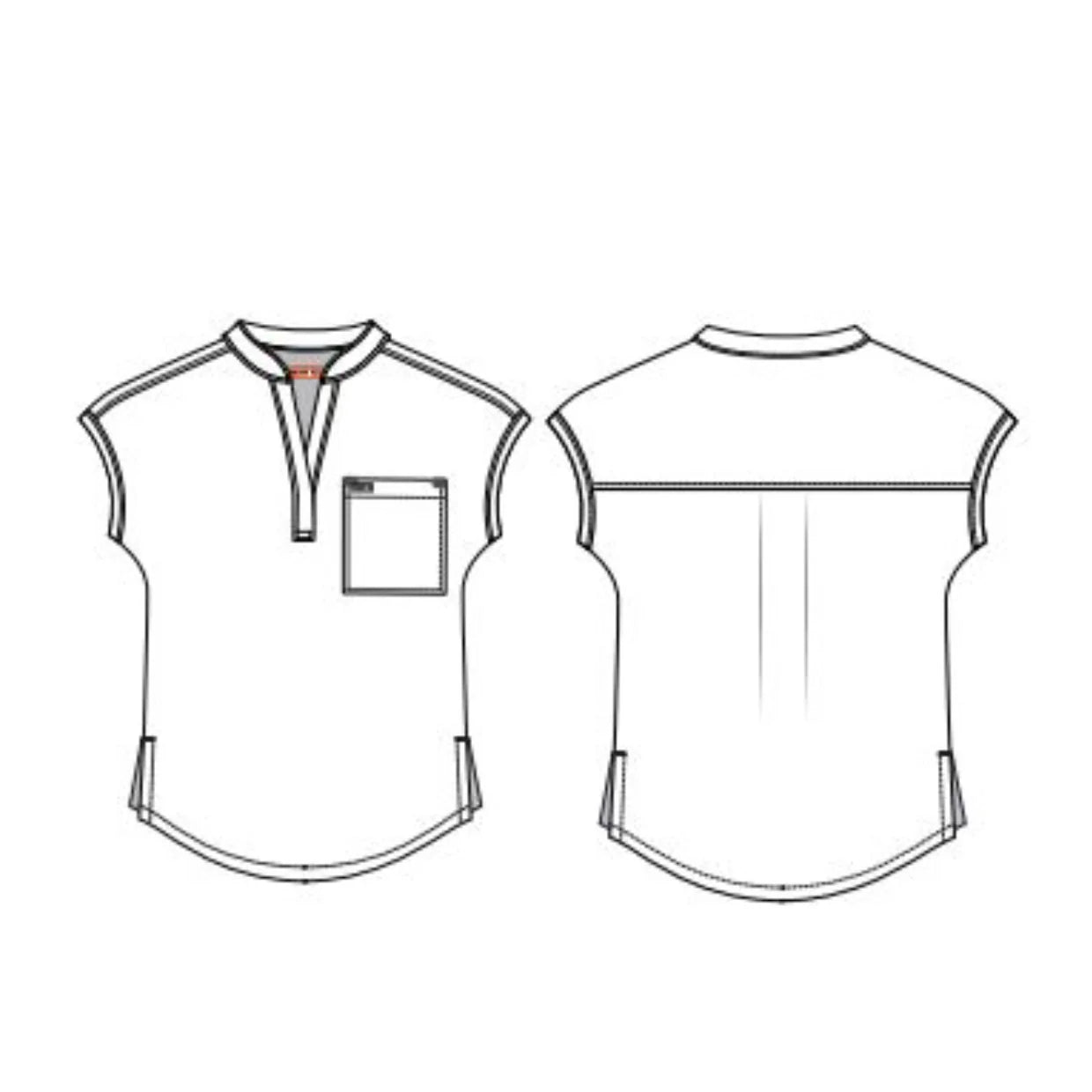 Koi Basics Ari Women's Scrub Top