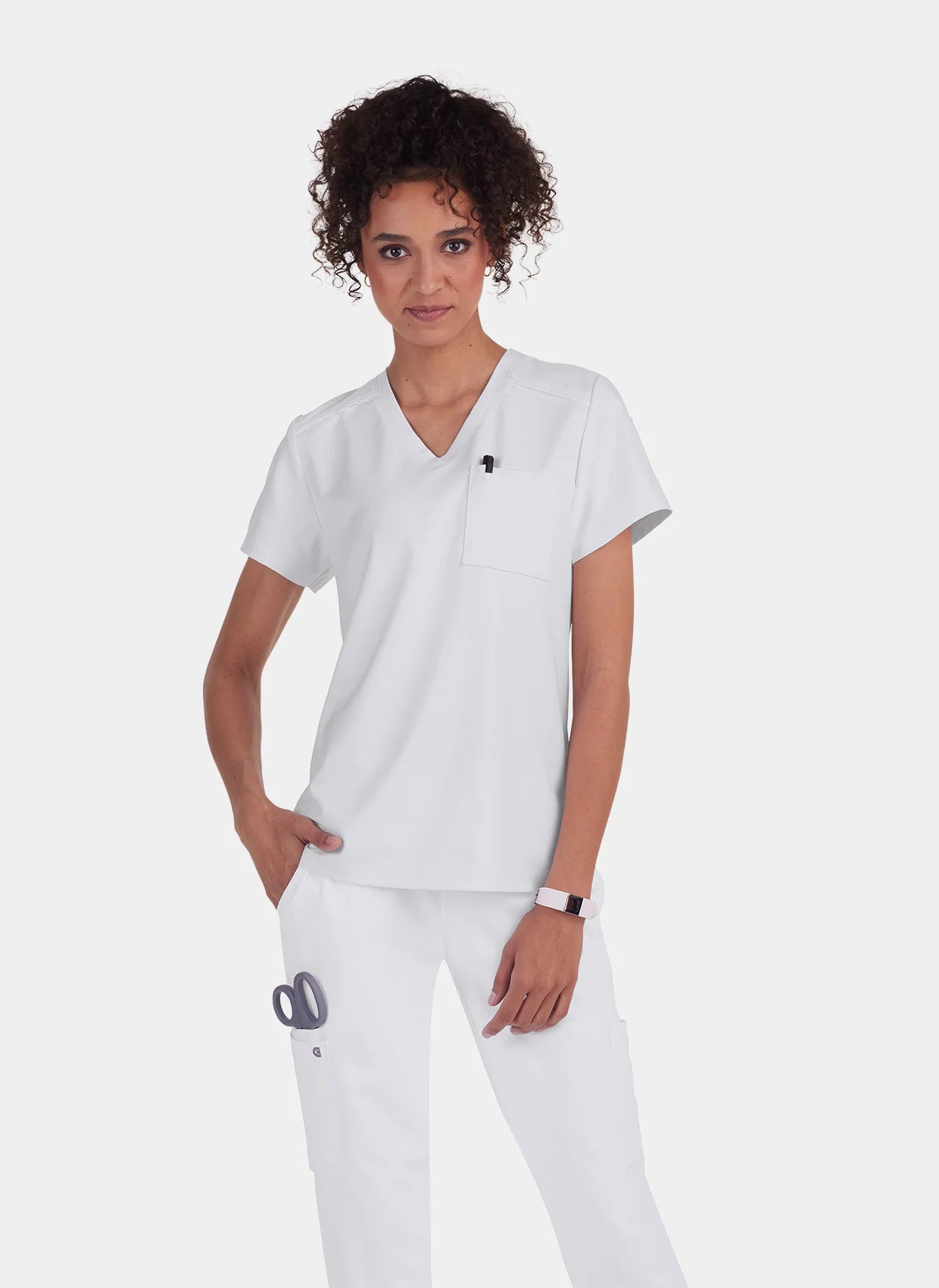 Koi Cureology Aura ladies scrub top