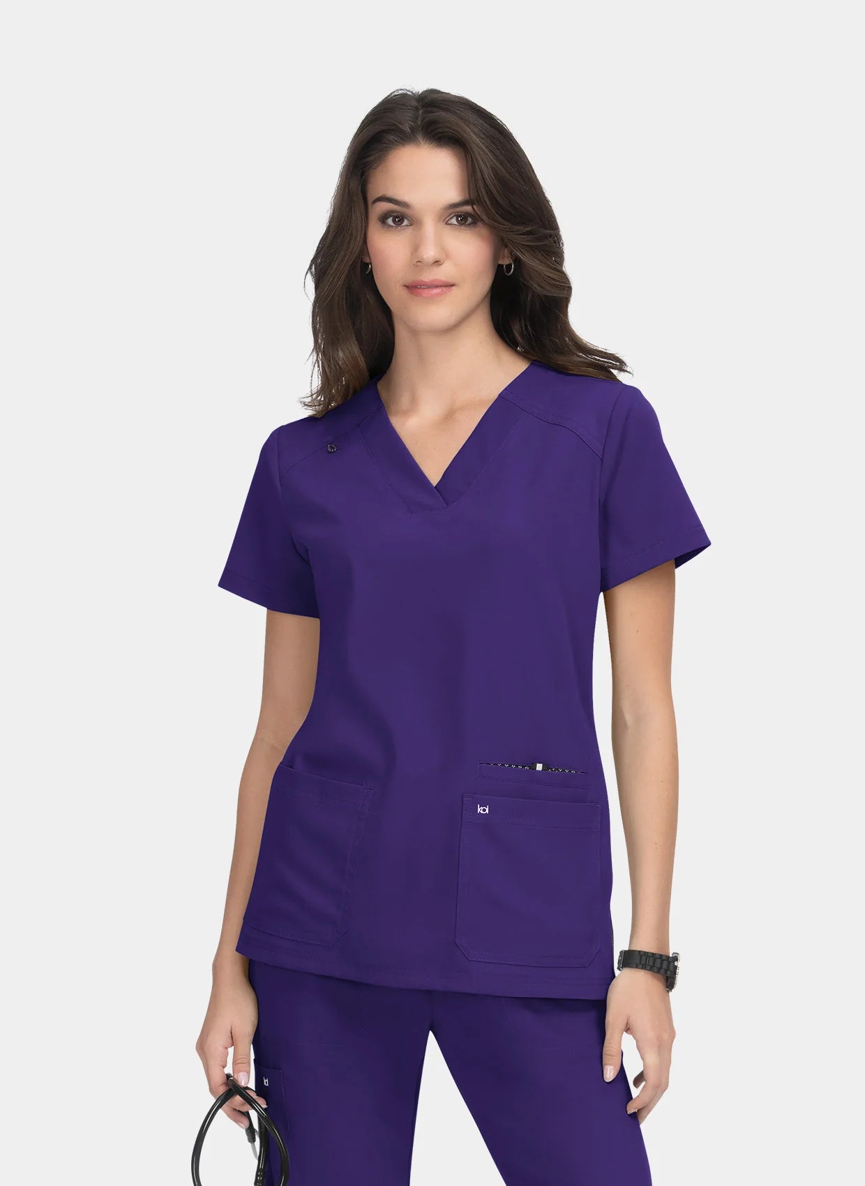 Koi Next Gen Hustle And Heart Scrub Top