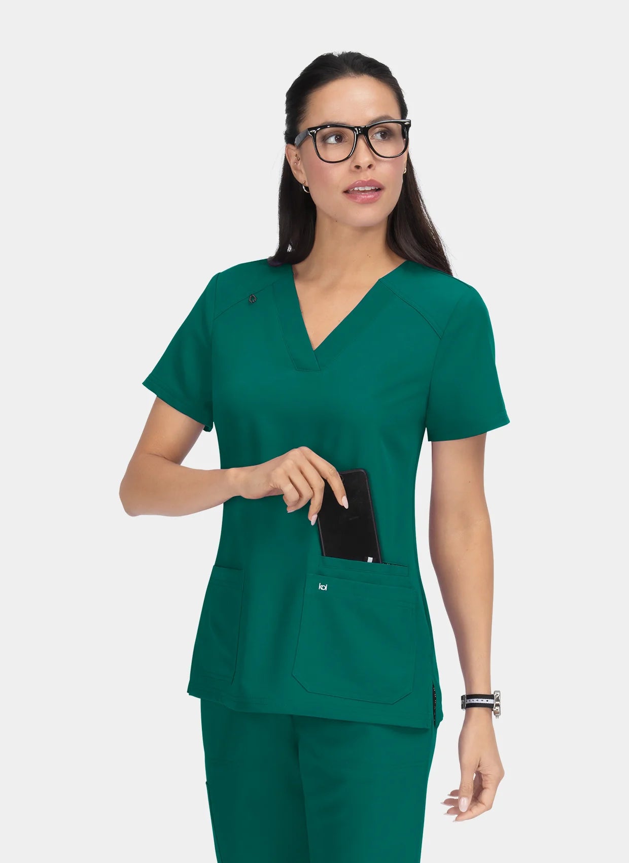 Koi Next Gen Hustle And Heart Scrub Top