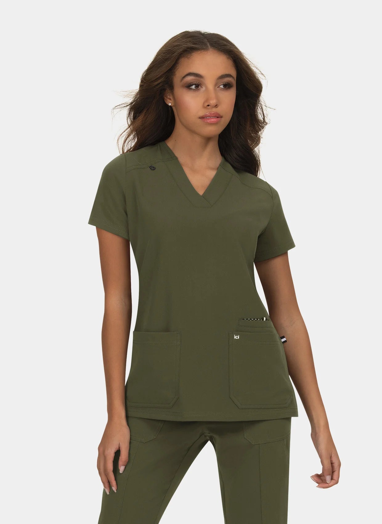 Koi Next Gen Hustle And Heart Scrub Top