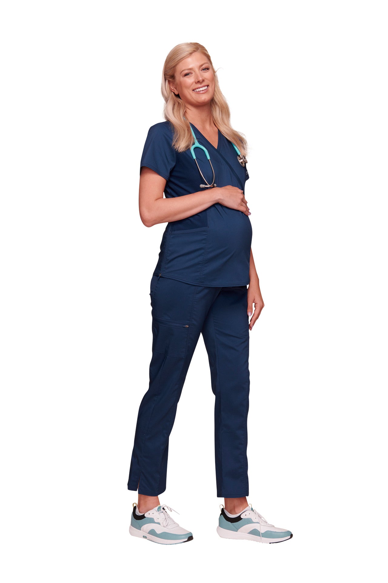 Cherokee Maternity Scrub Top WWE688