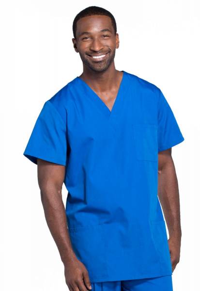 Cherokee Unisex 3 Pocket Tunic (4876) Royal Blue