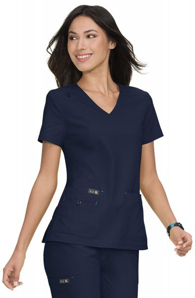Koi Basics Becca Women's Scrub Top - Main Colours