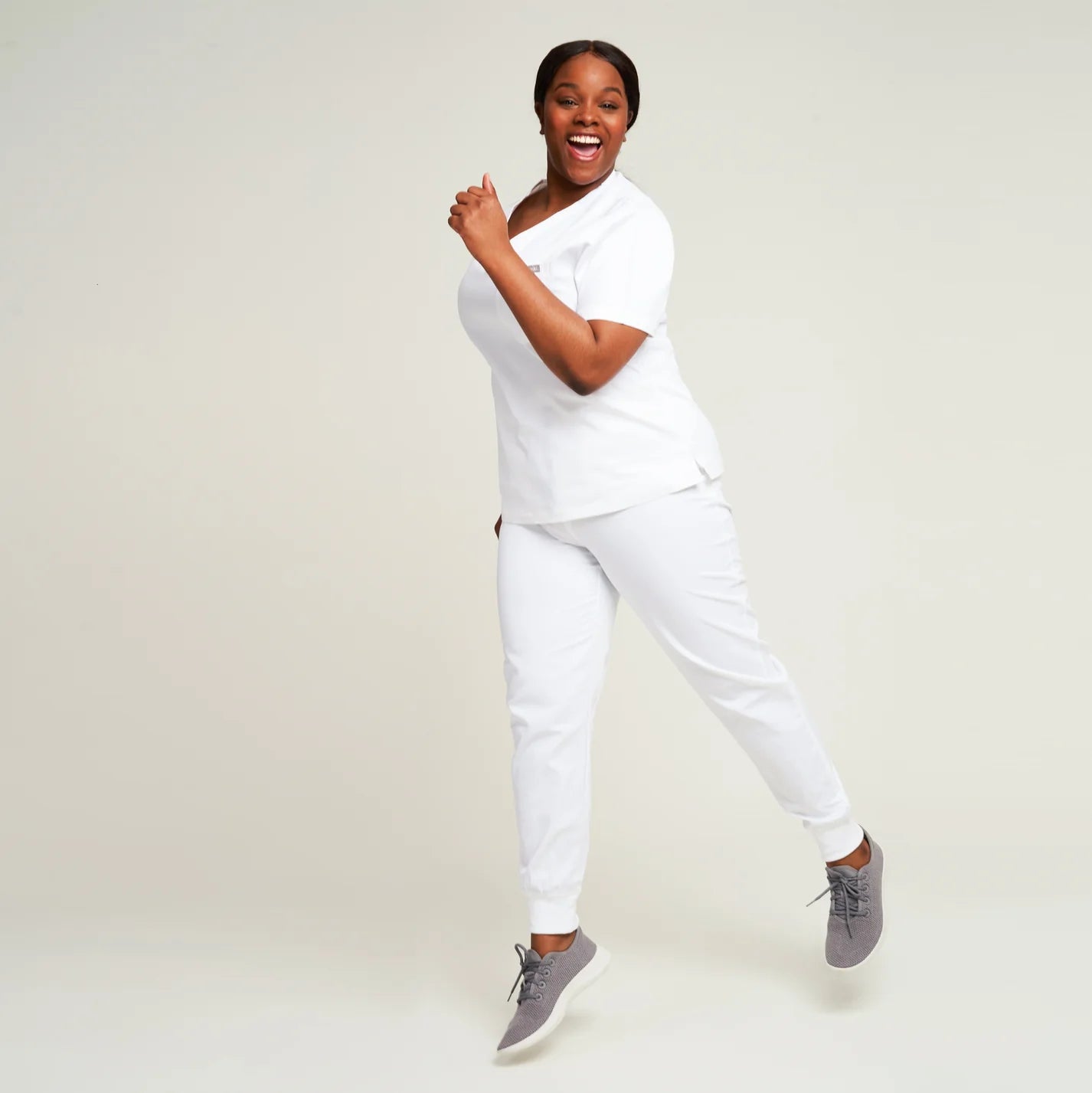 SIMKI Nova One Pocket Ladies 4 Way Stretch Scrub Top