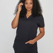 SIMKI Nova One Pocket Ladies 4 Way Stretch Scrub Top