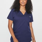 SIMKI Nova One Pocket Ladies 4 Way Stretch Scrub Top