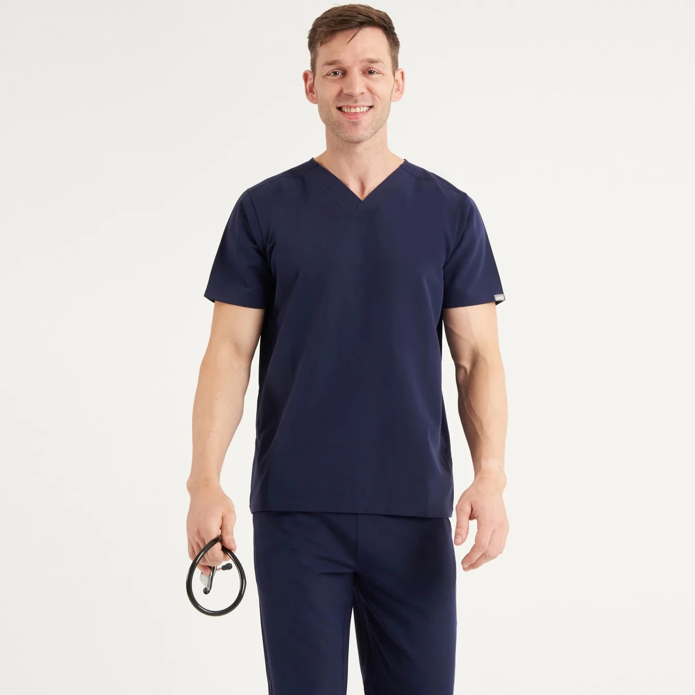 SIMKI Men's Oscar Scrub Top
