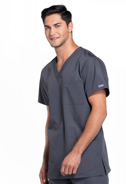 Cherokee Unisex 3 Pocket Tunic (4876) Pewter