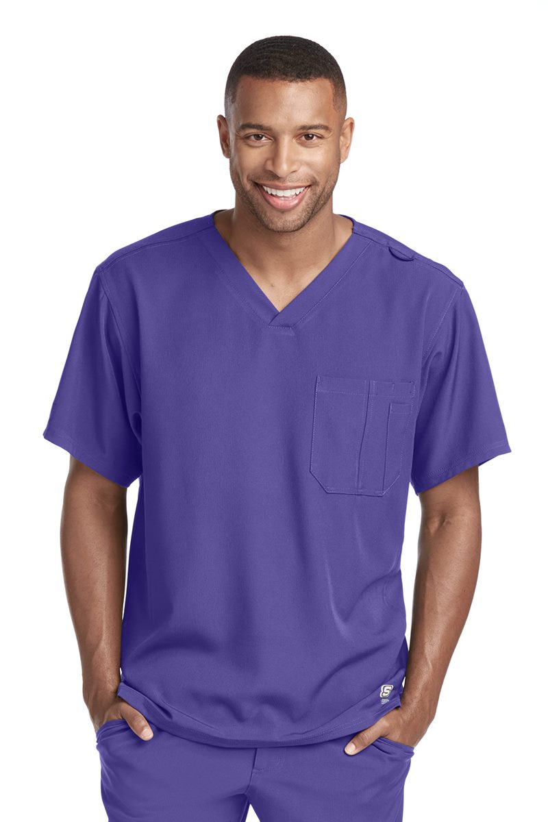 Skechers Mens Structure Crossover Scrub Top SK0112