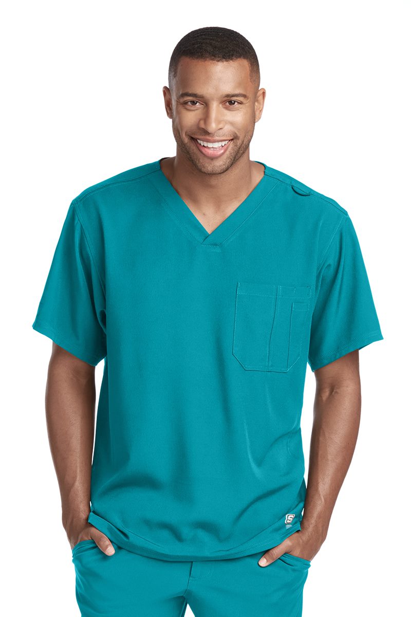 Skechers Mens Structure Crossover Scrub Top SK0112