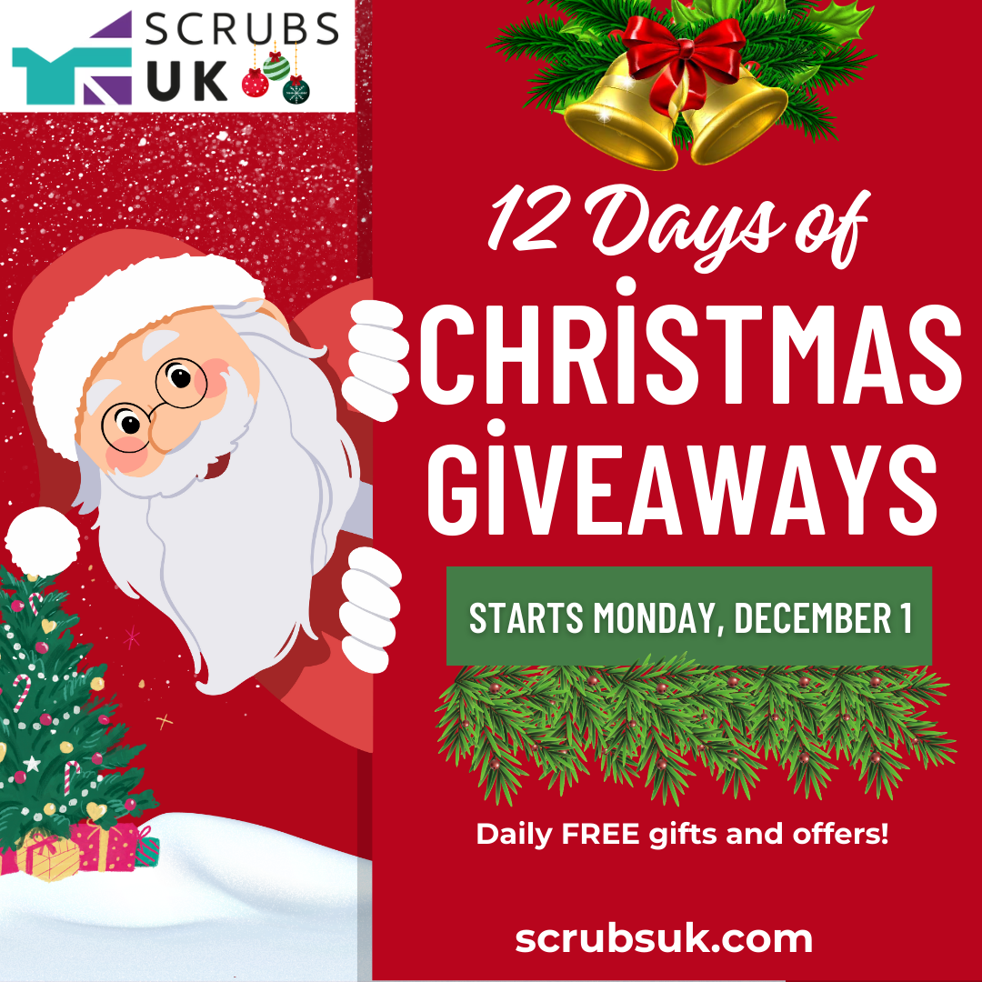 ScrubsUK.com launches 12 days of Christmas deals: Daily discounts, free gifts and festive offers
