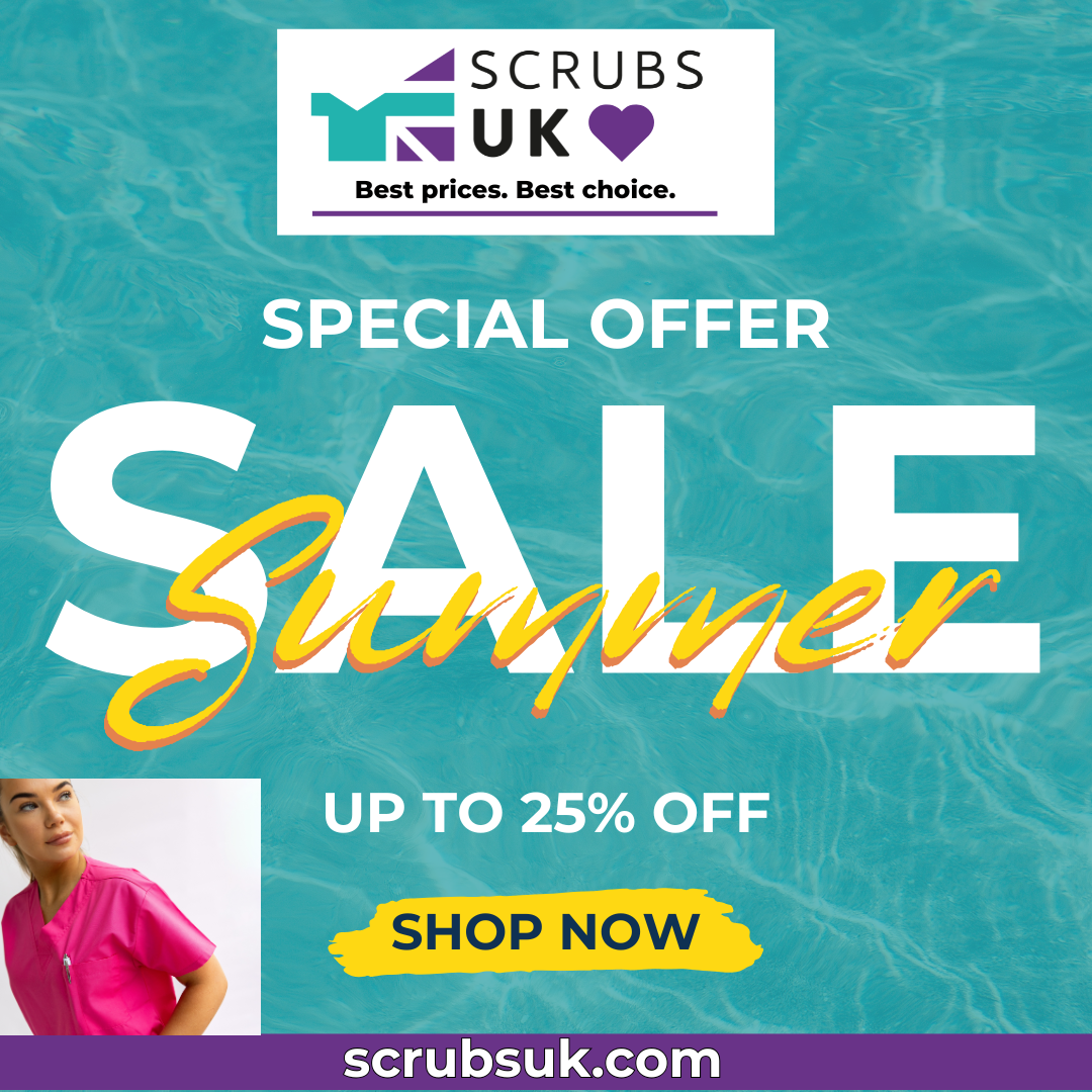 ScrubsUK Summer Sale: Up to 25% off for healthcare professionals