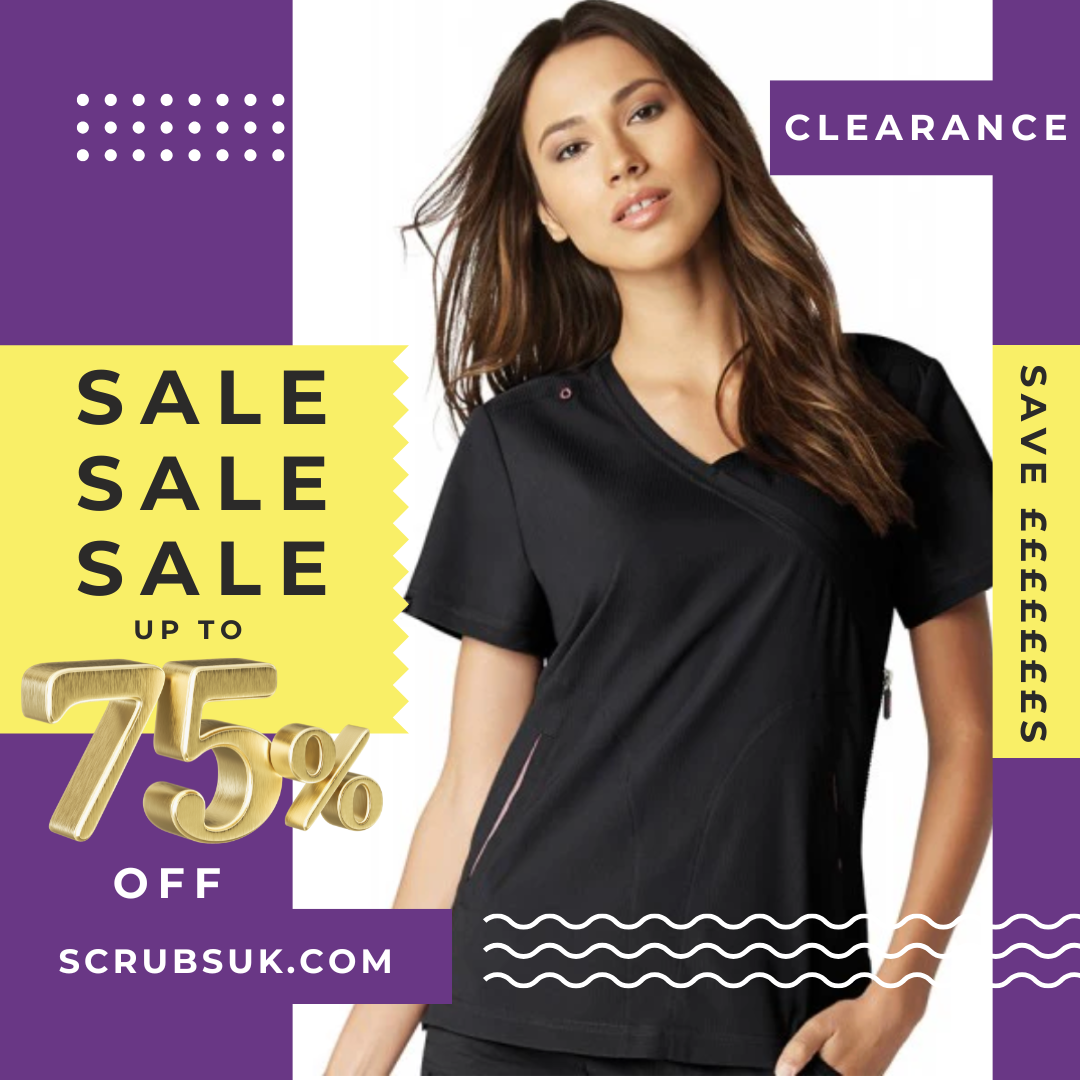 ScrubsUK Clearance Sale 2026: Up to 75% off some UK exclusive healthcare scrubs...PLUS discounts on many other scrubs