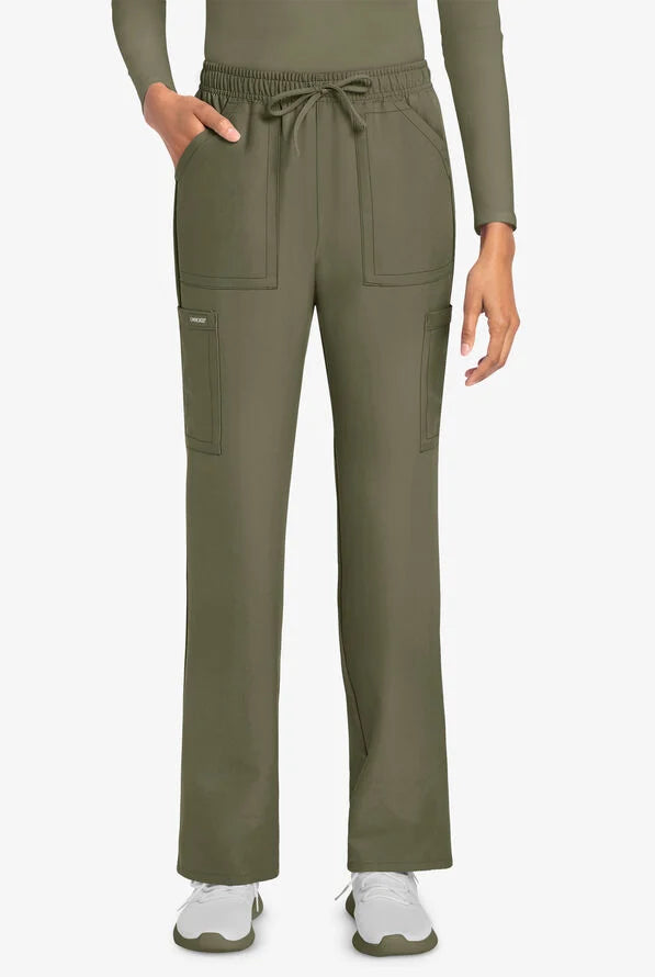 Cherokee Workwear Originals Ultra Women's 4-Pocket Drawstring Cargo Scrub Pants (CKE272A) NEW COLOURS!!
