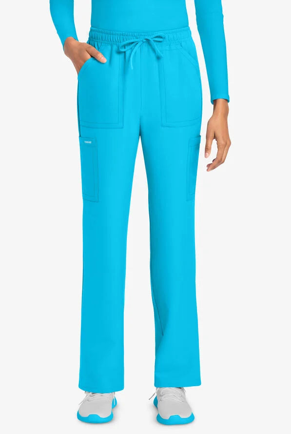 Cherokee Workwear Originals Ultra Women's 4-Pocket Drawstring Cargo Scrub Pants (CKE272A) NEW COLOURS!!