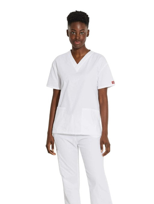 Dickies EDS Cotton Rich Unisex Scrub Top 86706