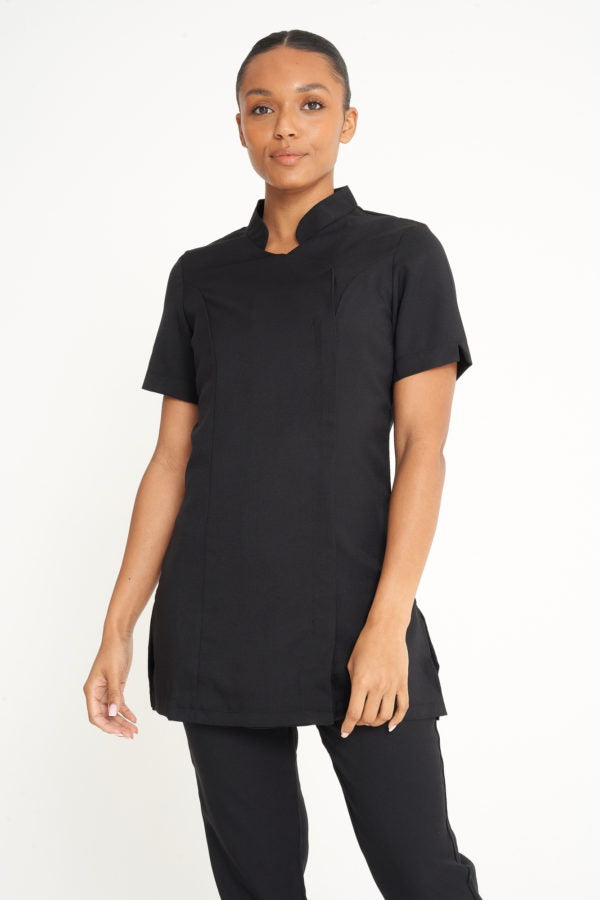 La Beeby Lea Mandarin Collar Tunic