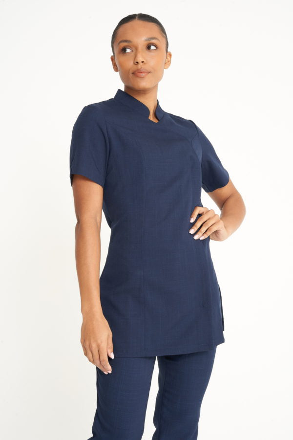 La Beeby Lea Mandarin Collar Tunic