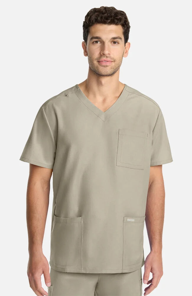 Cherokee Workwear Originals Ultra Unisex 2-Pocket V-Neck Scrub Top (CKE00014A)NEW COLOURS!!