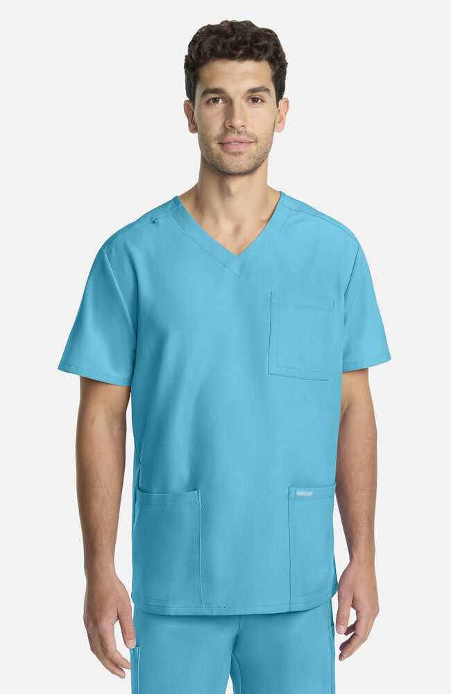 Cherokee Workwear Originals Ultra Unisex 2-Pocket V-Neck Scrub Top (CKE00014A)NEW COLOURS!!