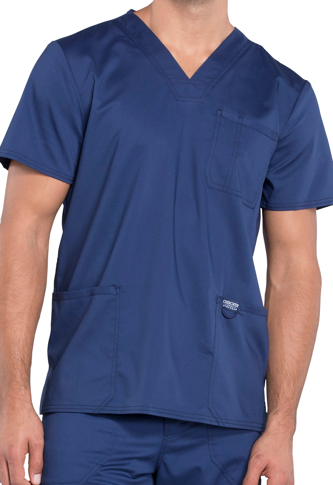 Cherokee Revolution stretch v-neck mens top WW670