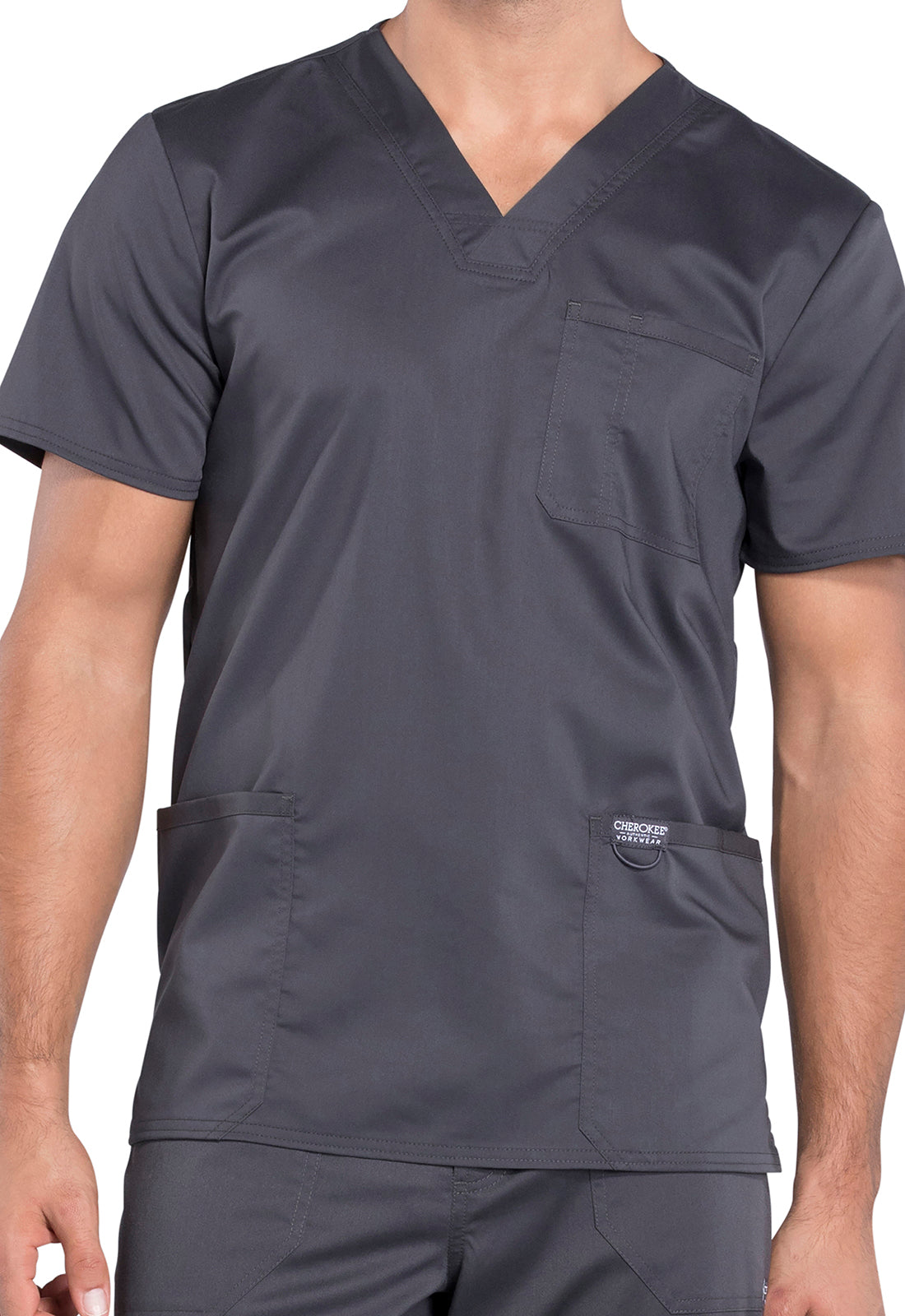 Cherokee Revolution stretch v-neck mens top WW670