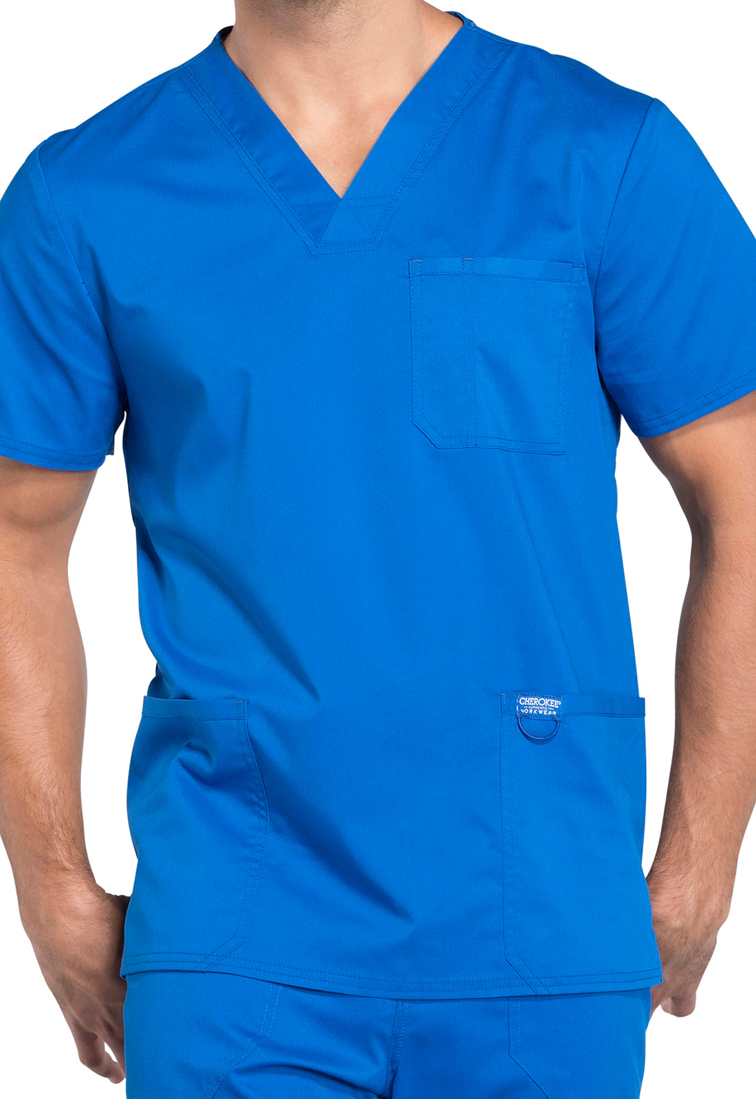 Cherokee Revolution stretch v-neck mens top WW670