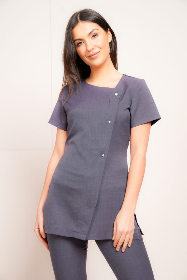 La Beeby Beau Crystal button diamante tunic