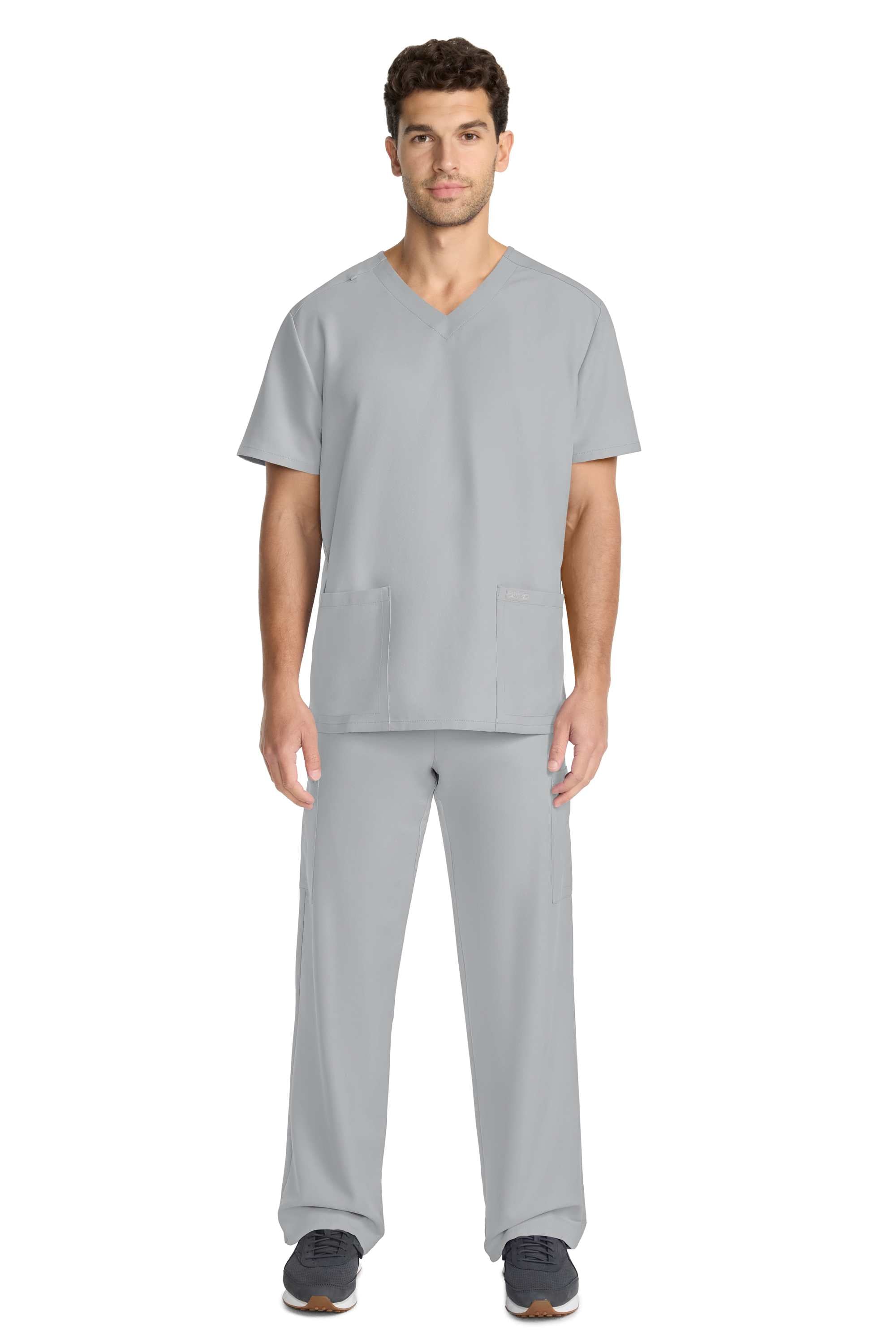 Cherokee Workwear Originals Ultra Unisex 2-Pocket V-Neck Scrub Top (CKE00014A)