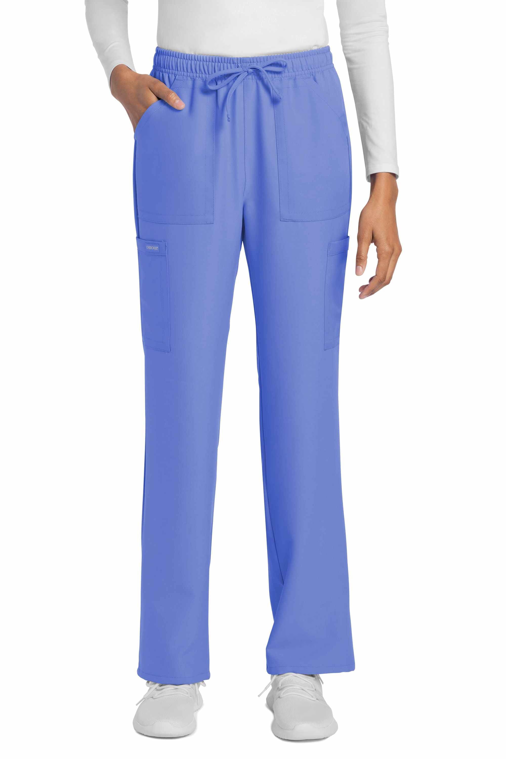 Cherokee Workwear Originals Ultra Women's 2-Pocket V-Neck Scrub Top (CKE953A)