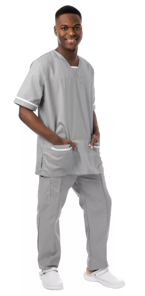 Key Scrubs Lightweight Scrub Top (White Trim) 534LW