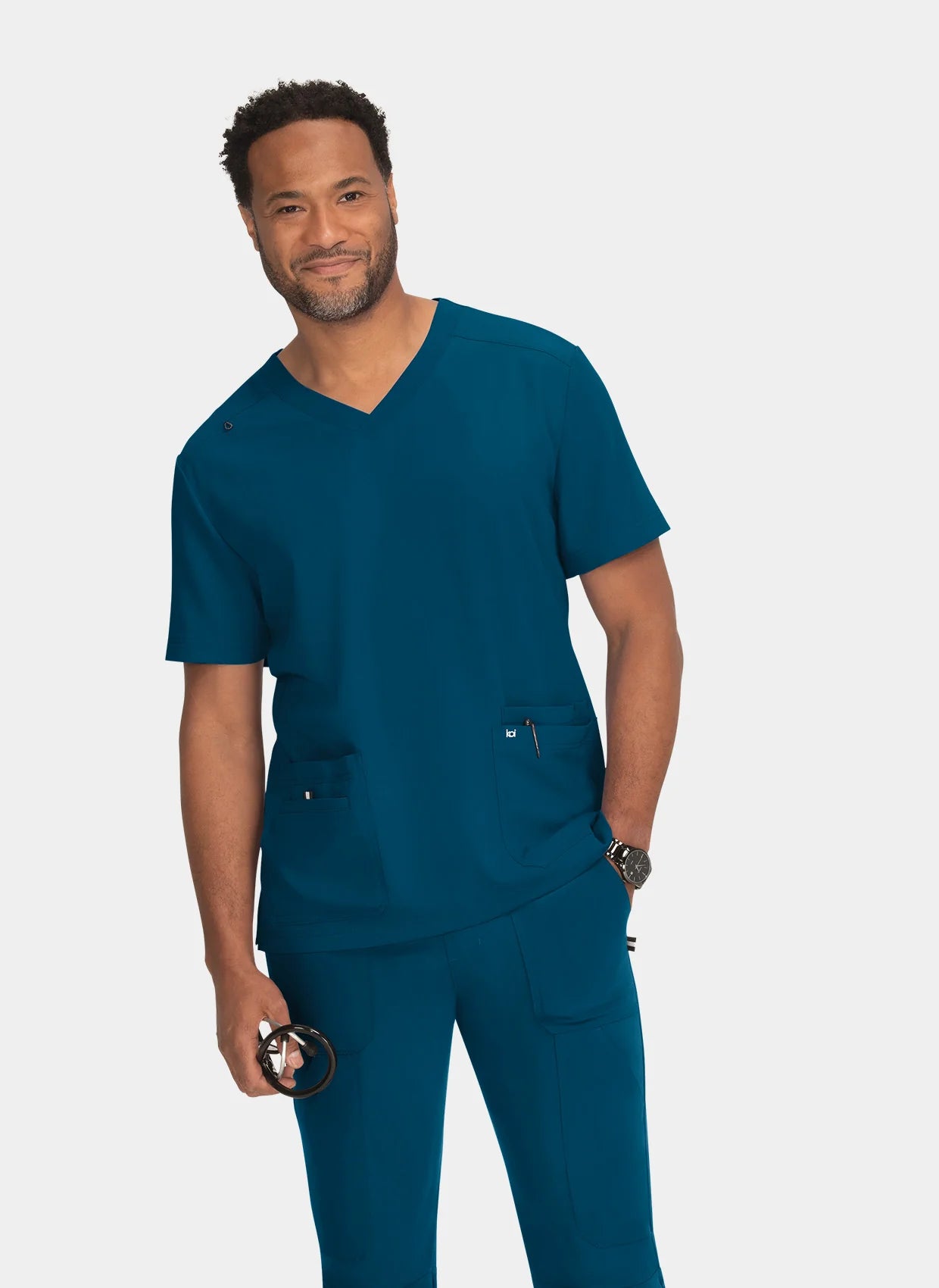 Koi Next Gen Free to be mens scrub top
