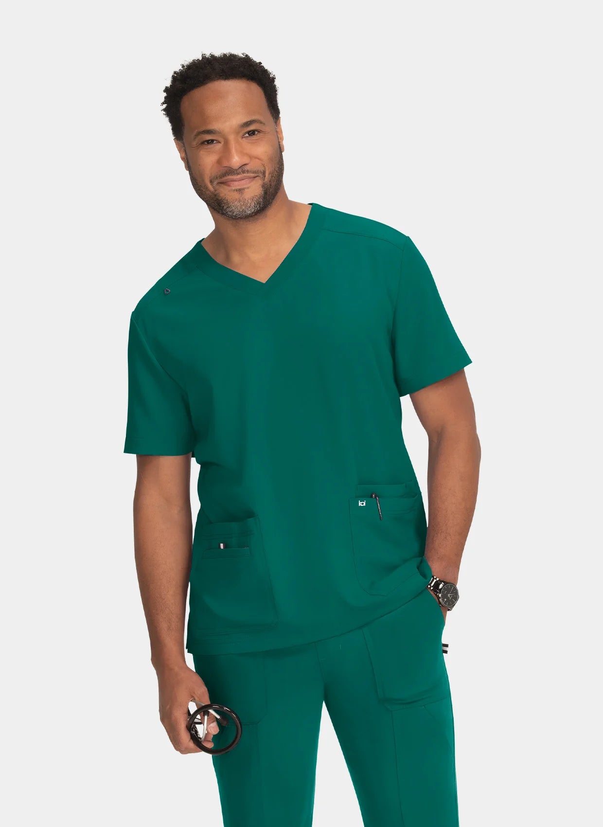 Koi Next Gen Free to be mens scrub top