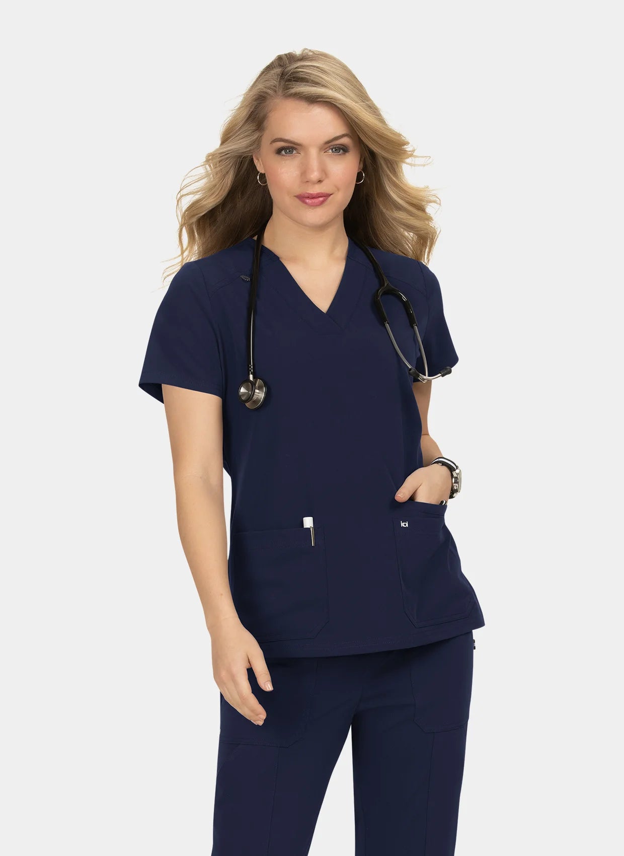 Koi Next Gen Hustle And Heart Scrub Top