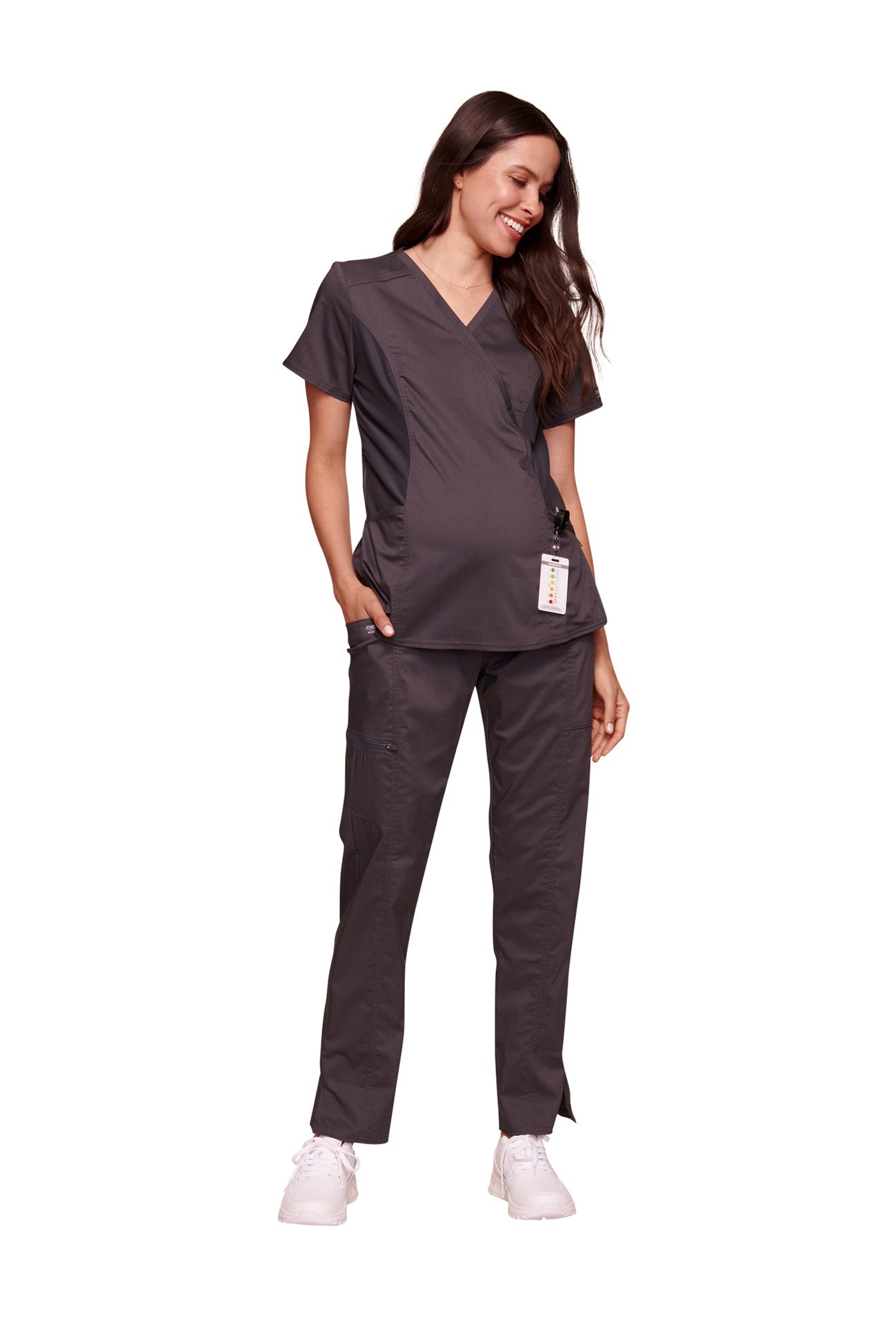 Cherokee Maternity Scrub Top WWE688
