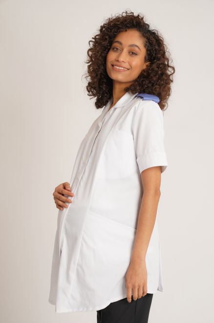 Behrens Ladies Maternity Tunic with Epaulette Loops (NCLTPSME)