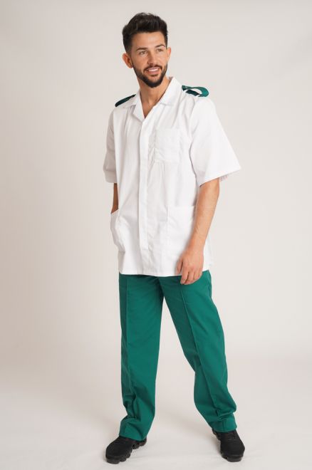 Behrens Mens Tunic with Epaulette Loops