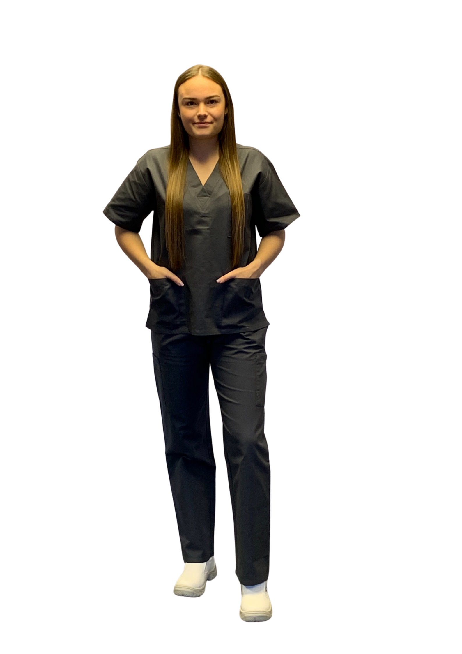 Scrubs UK Premium Unisex Medical Scrubs Suit Set of Tunic and Trousers