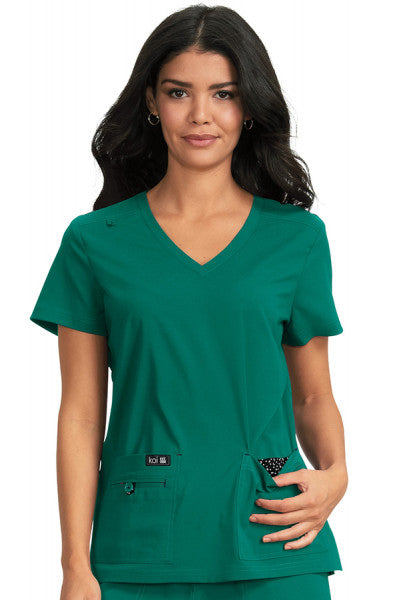 Koi Basics Becca Women's Scrub Top - Main Colours