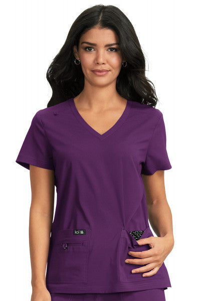 Koi Basics Becca Women's Scrub Top - Main Colours