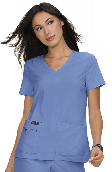 Koi Basics Becca Women's Scrub Top - Main Colours